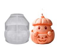 Silicone Halloween Candle Molds DIY Concrete Decoration Mould