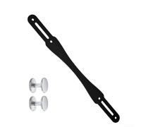 Silicone Hand Strap For JBL For Xtreme 5/4/3/2 Speaker, Portable Carrying Strap With Aluminium Screws, Removable Speaker Grip, Travel Carrying Band, Anti-Slip(Black)