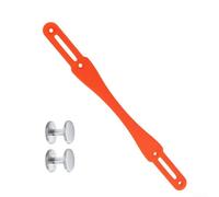 Silicone Hand Strap For JBL For Xtreme 5/4/3/2 Speaker, Portable Carrying Strap With Aluminium Screws, Removable Speaker Grip, Travel Carrying Band, Anti-Slip(Orange)