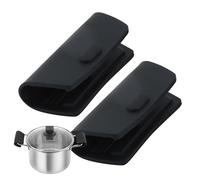 Silicone Handle for Cast Iron Skillet,Non-Slip 1 Pair Silicone Pot Holders - Kitchen Accessories for Microwave Grill Oven Work Counter Griddle Dutch Frying Coffee Saucepan