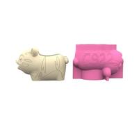 Silicone Handmade Plant Pots Animal Shape Suitable for Cement Or Plaster to Designing Containers Plant Pots