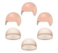Silicone Head Cover with Delicate Webbing for Halloween Attire and Character Representation Bald Head Cap