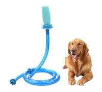 Silicone Head Pet Bath Hose Outdoor Indoor Dog Wash with Connector Comfortable No-Spray Bathing Tool for or Sink