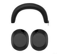 Silicone Headphone Case for Sony WH-1000XM5 Soft Skin(Black)