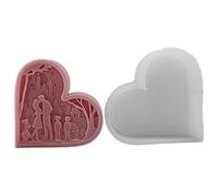 Silicone Heart Mold for Making Easy to Use Heart Accessory Silicone for Projects and Event Home Accessory
