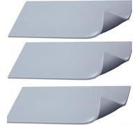 Silicone Heat Press Pad 4x8 Inches 3 Pack, Dual Sided Foam Pressing Mat for Heat Press Machine, Heat Resistant Thermal Protector