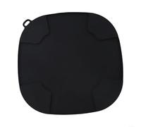 Silicone Heat Resistant Mat For Air Fryer, Countertop Protector With Hollow-Core Ventilation, Non-Slip Base And Oil Drip Grooves, Food-Grade Silicone, Dishwasher Safe 10.6 X 10.6 Inch(black)