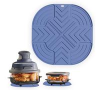 Silicone Heat Resistant Mat for Ninja Crispi, Air FryerSilicone Trivet, Non-SlipSilicone Pad, Silicone Heat-Resistant Mat for Ninja Crispi Glass Air Fryer, Non-SlipSilicone Pad for Kitchen Counter