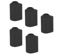 Silicone Heater Block Cover for K2 Plus for hi for 3D Printer Extruder Guard High Temperature Resistant Sleeve Replacement Parts Black 28x19mm