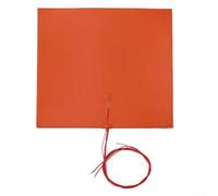 Silicone Heater Mat 500x500mm for Heated Bed, 1400W 220V High Power Heating Pad, Large Format Square Heating Element with Fast Warm Up