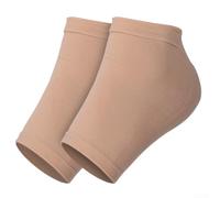 Silicone Heel Guards One Size 12x8.5cm Dimensions(brown (anti-slip))