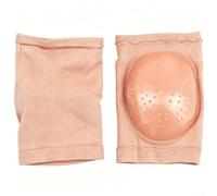 Silicone Heel Guards One Size 12x8.5cm Dimensions(brown (massage))