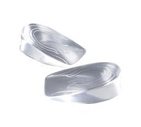 Silicone Heel Pads for Achilles Tendon Relief and Height Boosting Nonslip Design Heel Cushions for Stability Shoe Inserts