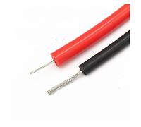 Silicone High-voltage Cable 18 20 17 9 11 13 16AWG Tinned Copper Core 25 30 40 KV High Temperature Resistance Car Ignition Wire (Size : 30KV 1 meter price, Color : 13 AWG)