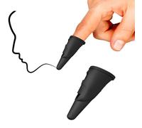 Silicone Highly Sensitive Finger Pen Touch Pen Mobile Phone Pens for Smartphones Touchscreen - Compatible with iPhone, iPad & Android Tablets, Samsung, Huawei, Xiaomi, Surface, Chromebook & More (L)