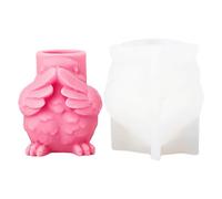 Silicone Holder Mold Concrete Caste Molds for Pillar and Light Home Decoration Easy Release Crafting Holder Craft