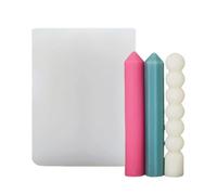 Silicone Holder Mold Concrete Caste Molds for Pillar and Light Home Decoration Easy Release Crafting Celebration Decoration Accessories