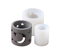 Silicone Holder Mold for Tealight Shades, Easy Releasing