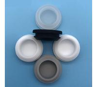 Silicone hole plugs, 10PCS Gray Color 27/28/ 29 /30mm High Temperature Resistance Silicone Seal Stopper Rubber Round Hole Masking Pipe Tube End Caps Grey color(STDS002.5)