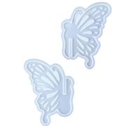 Silicone Hollow Butterfly Mold 4 Patterns Craft Tools Silicone Butterfly Incense Holder Mold for Home Decoration & Projects