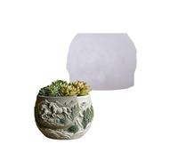 Silicone Horse Mold Silicone Texture Handmade Resin Art Crafting for Decorative Planter Unique Gift Ideas Relief Carving Flowerpot