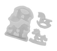 Silicone Horse Shape Candle Molds Baking Mould Food Grade Silicone Mould for Making Candles, Soap, Chocolate, Candy and Resin, Rosin, Horse Casting