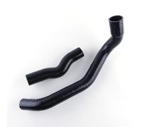 Silicone Hose 2PCS 3PLY Compatible with skyline32 GTS R32 NA2 RB20DET RB25DET Type-M Radiator Silicone Hose 1990 1991 1992 Upper and Lower Motorcycle Accessories(Gloss Black)