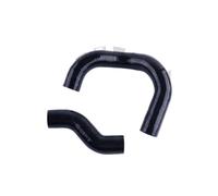 Silicone Hose 2PCS 3PLY for 1968-1973 Compatible with Datsun510 1600 KA24DE Engine Silicone Radiator Hose Kit Pipe Replacement Auto Parts 69 70 71 72 Motorcycle Accessories(Gloss Black)