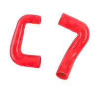 Silicone Hose 2PCS 3PLY for 2003-2007 Fortwo2003 & RoadsterFmsmtind Silicone Intake Hose Replacement Auto Parts Motorcycle Accessories(Red)