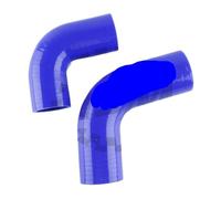 Silicone Hose 2PCS for 1986-1991 Mazda7 RX-7 RX7 FC3S 1.3L Silicone Intercooler Turbo Boost Hose Kit Replacement Auto Part Motorcycle Accessories(Blue)