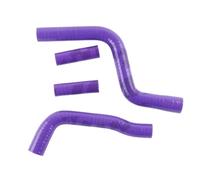 Silicone Hose 4PCS 3PLY for 2002-2020 Compatible with YZ 125 Silicone Radiator Hose Replacement Part 03 04 05 2006 2007 2008 2009 2010 2011 2012 2013 Motorcycle Accessories(Purple)