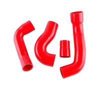Silicone Hose 4PCS 4PLY Silicone Intercooler Turbo Boost Hose for 1993-1999 Compatible with Fiat1.4 Punto GT 1.4 Turbo GT1 GT2 GT3 1994 1995 1996 1997 1998 Motorcycle Accessories(Red)