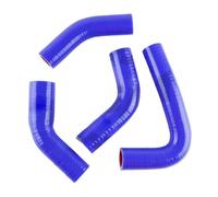 Silicone Hose 4PCS comaptible with YAMAHARD350 RD350 RZ350 YPVS 1973 1974 1975 1984 1985 3-ply Silicone Radiator Hose Coolant Kit Pipe Upper and Lower Motorcycle Accessories