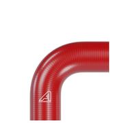 Silicone Hose 90 Degree Elbow Red 28mm (1 1/8") ID - 150mm (6") Legs