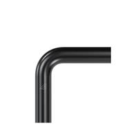 Silicone Hose 90 Degree Fuel & Oil Long Leg Elbow Black 32mm (1 1/4") ID - 300mm (12") Legs