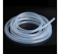Silicone Hose， Flexible Silicone Rubber Hose Beer Milk Water 1 Meter Clear Translucent Multiple Sizes(1x2mm)