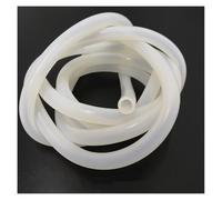 Silicone Hose, High Temperature Food Grade Clear Transparent Pipe ID 2mm for Faucet Aquarium Garden Tube(2x4mm 10M)