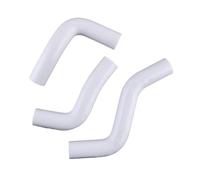 Silicone Hose Silicone Radiator Hose Kit Pipe for 1989-1998 Mazda5 MX5 MX-5 Miata MK1 1.6 Roadstar NA6CE B6ZE 3PCS 3PLY 1990 1991 1992 1993 Motorcycle Accessories(White)