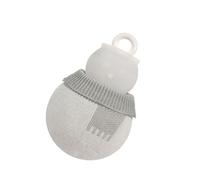 Silicone Hot Water Bottle for Cold Weather Snowman Shape Warm Bag for Indoor Outdoor Easy to Fill Antileak Design Snowman-Shaped Hot Bottle