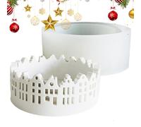 Silicone House Mold - Hollow House Silicone Mold | For Crafts Handmade Table Centerpiece For Crafting Soap Making And Baking At Home - Decoration For Home Kitchen