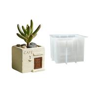 Silicone House Perfect for Crafting Resin Keychains and Decorative Cement Flower Pots Tradition Concrete