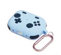 Silicone Housing for AirPods Pro 3 With Optimized Weight Distribution, Edge Coverage, and Functional Cutout Integrity (Blue)