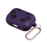 Silicone Housing for AirPods Pro 3 With Optimized Weight Distribution, Edge Coverage, and Functional Cutout Integrity (Purple)