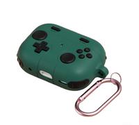 Silicone Housing for AirPods Pro 3 With Optimized Weight Distribution, Edge Coverage, and Functional Cutout Integrity (Green)