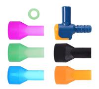 Silicone Hydration Valves - Replacement Bladder Parts with Bite Valve for Hydration Pack | Silicone Tank Spout for Backpacking, Camping, Hunting, Hiking