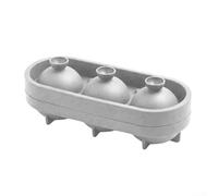 Silicone Ice Ball for mold for Cocktails Easy Release Silicone(Gray)