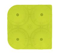 Silicone Ice Ball Mold 4 Grid Sphere Ice Maker Tray Premium Food Grade Non BPA Dishwasher Safe for Whiskey Cocktails Home Bar Restaurant Party (Grass Green)