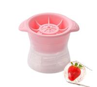 Silicone Ice Ball Mold 6cm, Large Round Maker for Whiskey Cocktails, Easy-Release Sphere Mold with Funnel, Reusable Giant Ball Tray for the Freezer