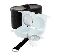 Silicone Ice Ball Mold - Easy Release Whiskey Iceball Maker Mold - Slow Melting Ice Block Mould Beverage Supplies for Liquor Bar Home Cocktails Chilling Drinks