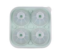 Silicone Ice Ball Mold - Ice Ball Maker is a freezer ice tray | Flexible reusable silicone ice maker makes six molds, perfect for whiskey, makers